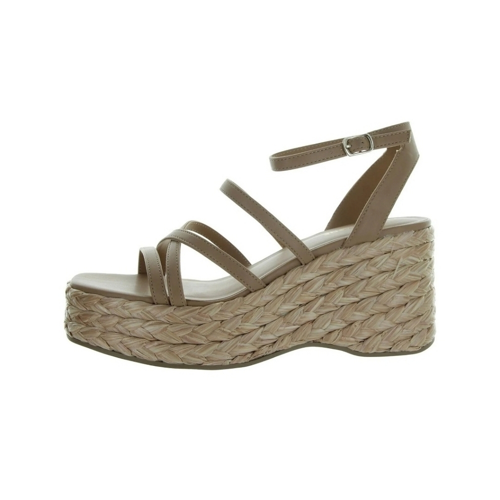 Women's Sun and Stone Tan Wedge Sandals